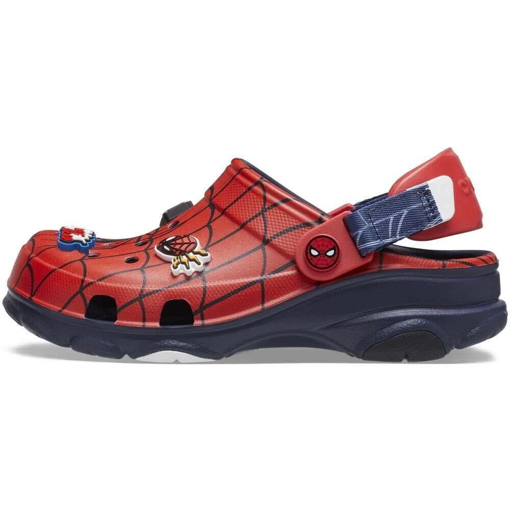 NWT Crocs Spider-Man All Terrain Kids Clog, Size: 8C
